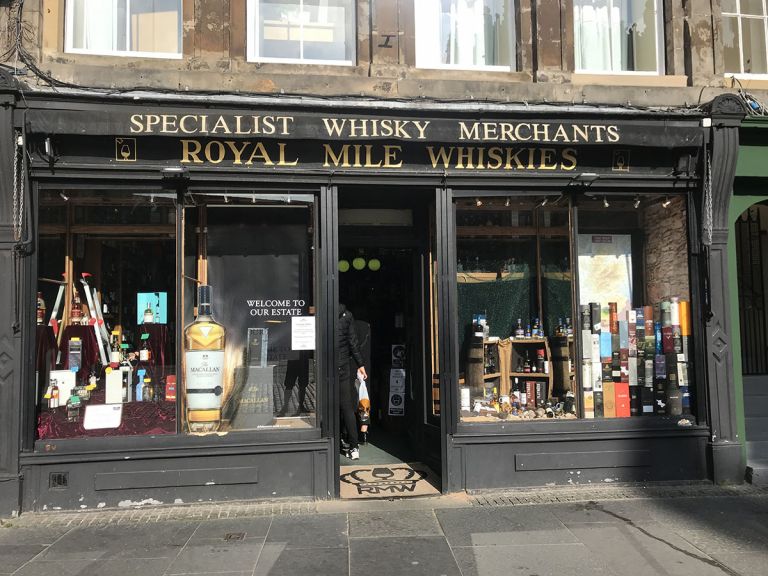 best tourist shops edinburgh